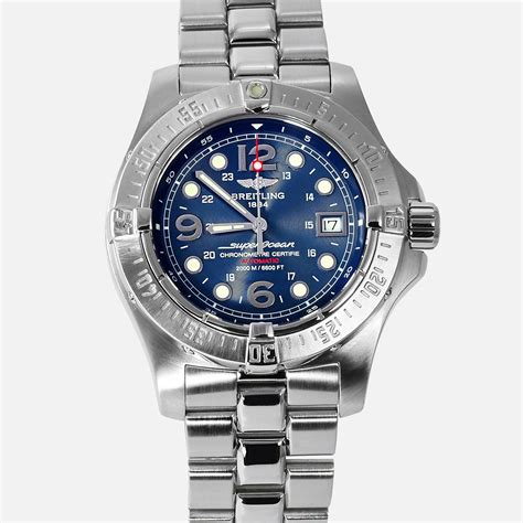 breitling superocean fish a17390.